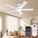 Ventilador de teto JSAITEE Smart 132cm com luzes e controle remoto