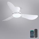 Ventilador de teto Kviflon 117cm com controle remoto LED regulável de 3 pás Ventilador de teto Kviflon 117cm com controle remoto LED regulável de 3 pás