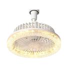 Ventilador De Teto LED Inteligente Com Controle Remoto Para Sala De Estar, Quarto, Casa Moderna E