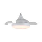 Ventilador De Teto LED Moderno Com Lâminas Invisíveis E Lustre Para Sala De Estar, Sala De Jantar,