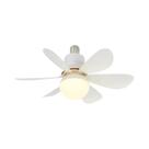 Ventilador De Teto LED Moderno De 52CM 42CM Com Controle Remoto Para Quarto, Escritório, Estudo E