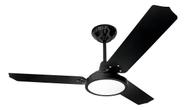 Ventilador De Teto Loren Sid Lumi Led M3 3 Pás MDF Preto