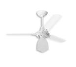 Ventilador de Teto Lumi Loren Sid Branco Pás Transparentes M3 Ventilador de Teto Lumi Loren Sid Branco Pás Transparentes M3