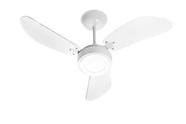 Ventilador de Teto New Light Led Branco 220V+Controle Remoto
