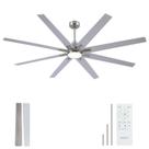 Ventilador de teto Newday 183 cm DC Motor Light Remote