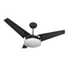 Ventilador De Teto Nunes Led Preto 6500k 220v 1705