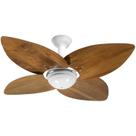 Ventilador de Teto Office Jet Aspen Venti-Delta Branco 4Pás Imbuia 110V