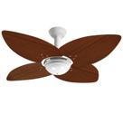 Ventilador de Teto Office Jet Aspen Venti-Delta Branco 4Pás Rádica Jequitibá 110V