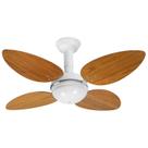 Ventilador de Teto Office Jet Pétalo Venti-Delta Branco 4Pás Freijó 110V