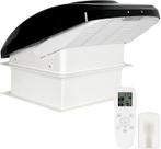 Ventilador de Teto para RV OUTPRIZE 14" 12V Controle Remoto 10 Velocidades Resistente à Chuva