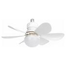 Ventilador de Teto Potente Bivolt Lâmpada LED 40W Soquete com Controle Remoto Ventilador de Teto Potente Bivolt Lâmpada LED 40W Soquete com Controle Remoto