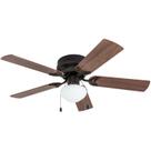 Ventilador de teto Prominence Home Alvina 42 polegadas com luz LED Bronze Ventilador de teto Prominence Home Alvina 42 polegadas com luz LED Bronze