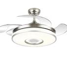 Ventilador de teto Retrátil Bivolt som e Bluetooth