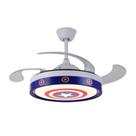 Ventilador de Teto Retrátil CGE-T1368 com Bluetooth e controle remoto
