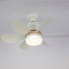 Ventilador de Teto Silencioso 6 Pás com Controle Remoto Potente
