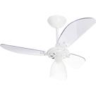 Ventilador De Teto Super Delta Light Cristal Ventidelta 127v Cor:BrancoVoltagem:127V Ventilador De Teto Super Delta Light Cristal Ventidelta 127v Cor:BrancoVoltagem:127V