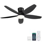 Ventilador de teto Surtime 42" LED Light Remote APP Control Preto