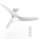 Ventilador de teto TAVAKE 42" Light Remote Dimmable Quiet