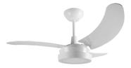 Ventilador De Teto Tron Búzios Max LED 3 Pás Silencioso Branco