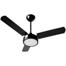 Ventilador De Teto Tron Citrino Led 3 Pás New Preto 130w Potente e Econômico 127V Ventilador De Teto Tron Citrino Led 3 Pás New Preto 130w Potente e Econômico 127V