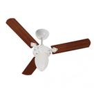 Ventilador de Teto Tron Pera New Branco com Pás Verniz 130W 127V