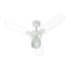 Ventilador de Teto Tron Tramontana Stilo Branco com Pás Transparentes 130W 127V Ventilador de Teto Tron Tramontana Stilo Branco com Pás Transparentes 130W 127V