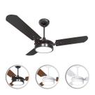 Ventilador de Teto Ventex 150w Valen Led Turbo Silencioso Econômico 3 Velocidades Luz Integrada 18W