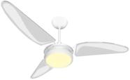 ventilador de teto ventex aura led branco