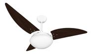 Ventilador de Teto Ventex Noronha com Luminaria de Vidro P/ Duas Lampadas