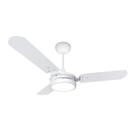 Ventilador De Teto Ventex Valen Led 3 Pás Branco