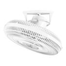 Ventilador De Teto Venti-Delta 360 Oscilante 50cm Bivolt Branco