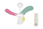 Ventilador de Teto Venti-Delta Baby Inverter Branco 3 Pás Feminina Bivolt