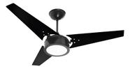 Ventilador De Teto Venti-delta Ideal Preto 3 Pás Led 116cm 220v 1.16 M 50 Hz X 60 Hz Madeira Ventilador De Teto Venti-delta Ideal Preto 3 Pás Led 116cm 220v 1.16 M 50 Hz X 60 Hz Madeira