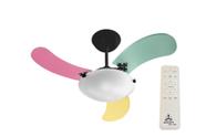 Ventilador de Teto Venti-Delta Inverter Space Preto 3 Pás Feminino Bivolt
