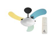Ventilador de Teto Venti-Delta Inverter Space Preto 3 Pás Masculino Bivolt