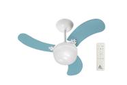 Ventilador de Teto Venti-Delta Inverter Ultra Colors Azul Bivolt + Controle