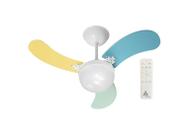 Ventilador de Teto Venti-Delta Inverter Ultra Colors Masculino Bivolt + Controle