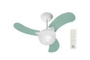Ventilador de Teto Venti-Delta Inverter Ultra Colors Verde Bivolt + Controle