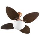 Ventilador De Teto Venti-Delta Jet Cobre Com 4 Pás Marrom Linha Decoratica 110V Ventilador De Teto Venti-Delta Jet Cobre Com 4 Pás Marrom Linha Decoratica 110V