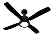 Ventilador De Teto Venti-delta Vintage Vt4 Com Led 18w 127v Cor:PretoVoltagem:127V