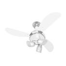 Ventilador de teto ventidelta sideral 28-3100 127v branco/cromado