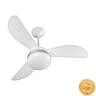Ventilador de Teto Ventisol Fênix Branco / Silver 3 Pás, 3 Velocidades, CV3 Premium Ventilador de Teto Ventisol Fênix Branco / Silver 3 Pás, 3 Velocidades, CV3 Premium