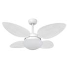 Ventilador de Teto Volare Petalo Palmae Branco 127V