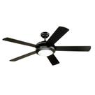 Ventilador de teto Westinghouse 7224200 Comet 132cm Matte Black