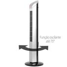 Ventilador de Torre Spirit Maxximos Elegant Ts700 Preto e Prata - 110v