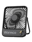 Ventilador de viagem portátil Warmco 10000mAh com tempo de execução de 10-24H 18cm Ventilador de viagem portátil Warmco 10000mAh com tempo de execução de 10-24H 18cm