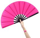 Ventilador dobrável Amajiji Large Rave Fan para decoração de festas dançantes