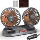 Ventilador Duplo 12V Carro Automotivo Ajustavel Verao Calor Dias Quentes 2 Velocidades Ventilador Duplo 12V Carro Automotivo Ajustavel Verao Calor Dias Quentes 2 Velocidades