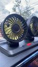 Ventilador Duplo Automotivo Com 3 Velocidades 12v Ajustável Para Carro