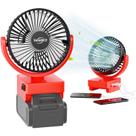 Ventilador Eléctrico ThagBrco M18 Compatible Inalámbrico para Obras con USB Ventilador Eléctrico ThagBrco M18 Compatible Inalámbrico para Obras con USB